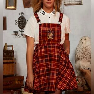 Hot topic Harry Potter Gryffindor Plaid Skirtall Size S M